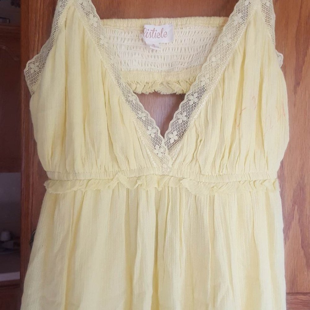 LISTICLE  DRESS WOMENS SIZE S - Picture 15 of 15